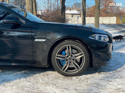 BMW 5 серия 2016 черный - фото 4