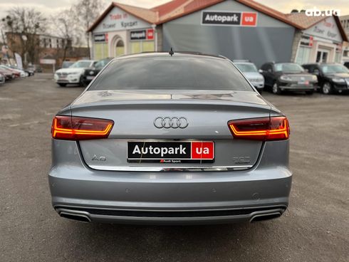 Audi A6 2015 серый - фото 21