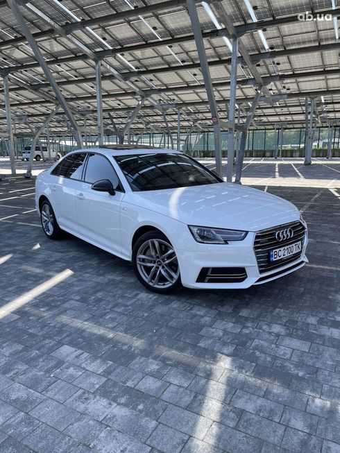 Audi A4 2016 белый - фото 11