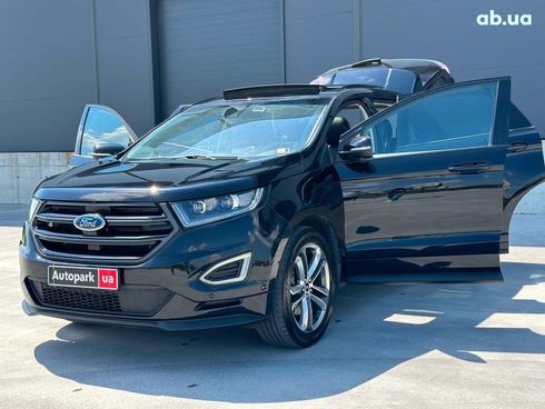 Ford Edge 2018 черный - фото 37