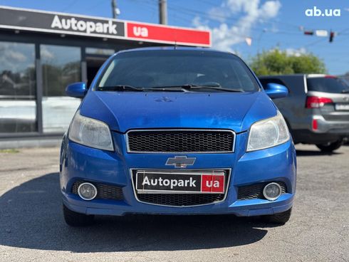 Chevrolet Aveo 2008 синий - фото 3