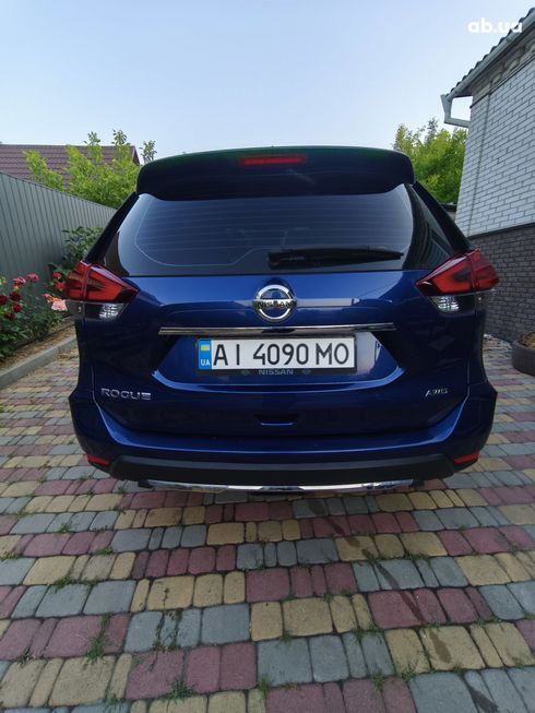 Nissan Rogue 2017 синий - фото 2