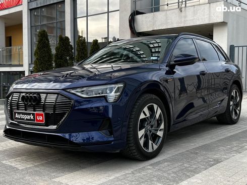Audi E-Tron 2021 синий - фото 4