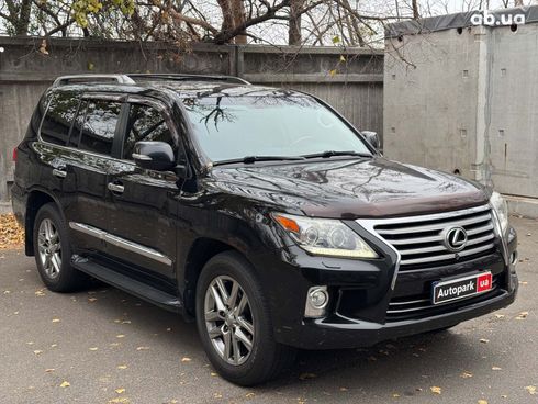 Lexus lx 570 2012 черный - фото 3