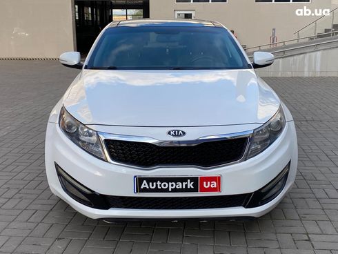 Kia Optima 2012 белый - фото 2