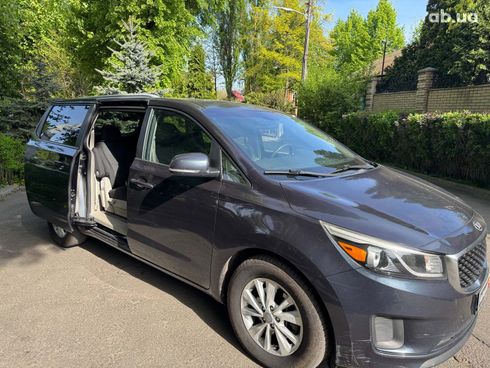 Kia Sedona 2014 синий - фото 12