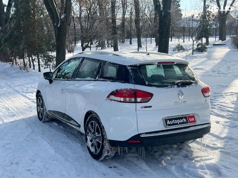 Renault Clio 2016 белый - фото 8