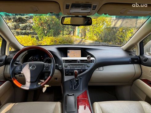 Lexus rx 350 2011 бежевый - фото 29