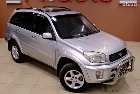 Toyota RAV4 2001 серебристый - фото 4