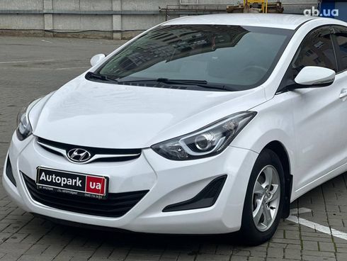Hyundai Avante 2014 белый - фото 5