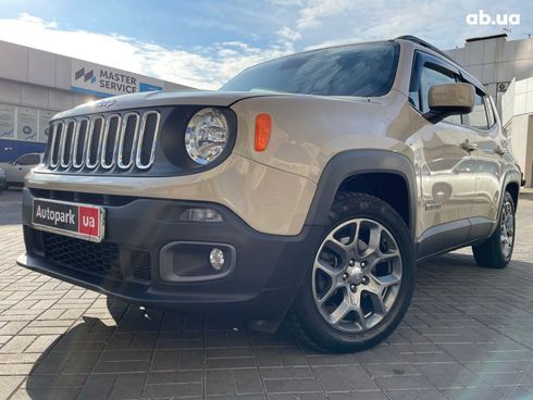 Jeep Renegade 2015 бежевый - фото 9