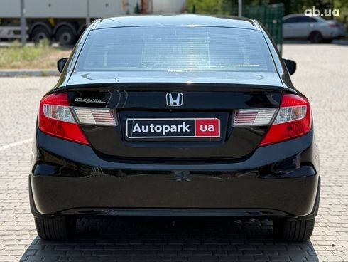Honda Civic 2012 черный - фото 6