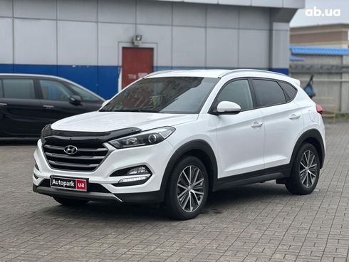 Hyundai Tucson 2017 белый - фото 2