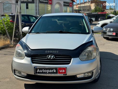 Hyundai Accent 2007 серый - фото 2