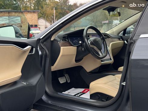 Tesla Model S 2017 серый - фото 28