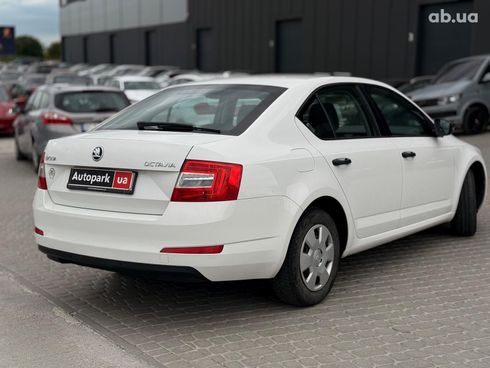 Skoda octavia a7 2016 белый - фото 16