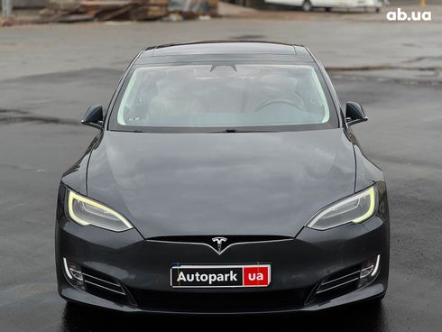 Tesla Model S 2017 серый - фото 7