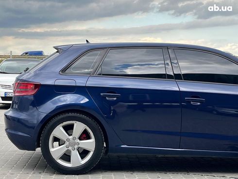 Audi A3 2016 синий - фото 11