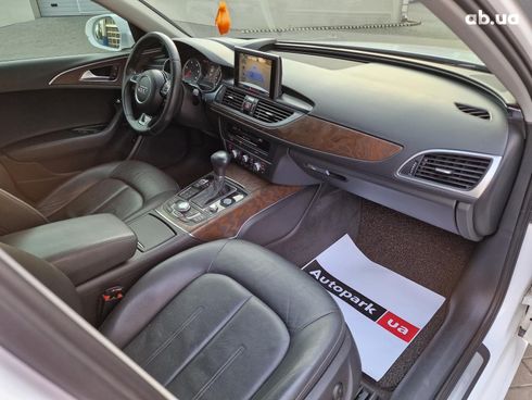 Audi A6 2014 белый - фото 24