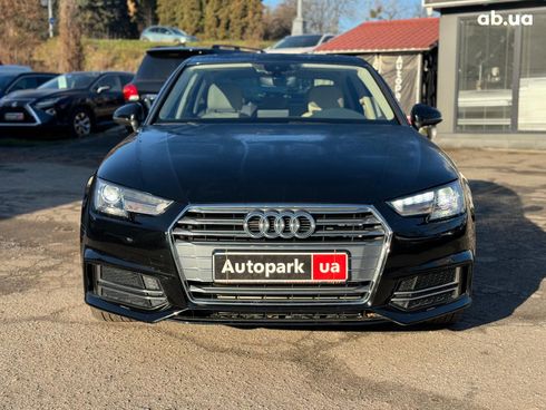 Audi A4 2018 черный - фото 2