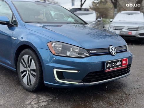 Volkswagen e-Golf 2015 синий - фото 5