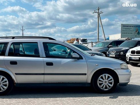 Opel Astra 2001 серый - фото 11