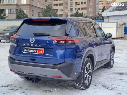Nissan Rogue 2021 синий - фото 20