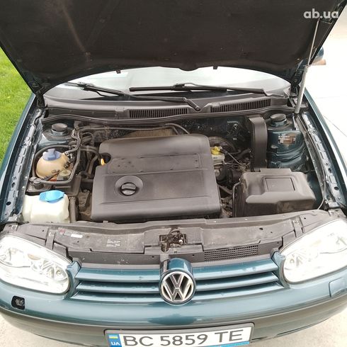 Volkswagen Golf 2001 зеленый - фото 4