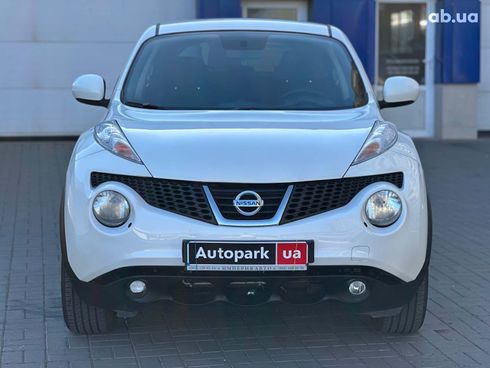 Nissan Juke 2012 белый - фото 2