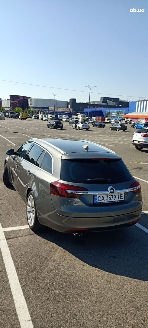 Opel Insignia 2017 серый - фото 2