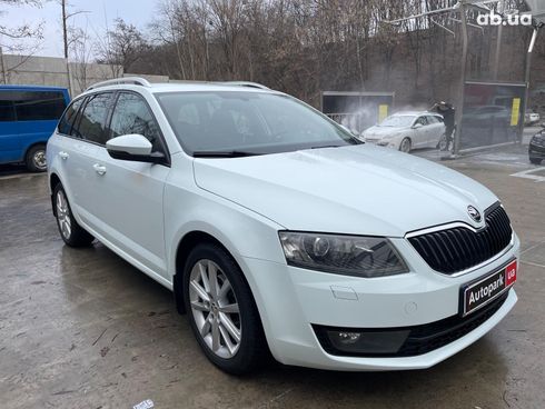 Skoda octavia a7 2016 белый - фото 4