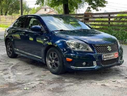 Suzuki Kizashi 2011 синий - фото 6