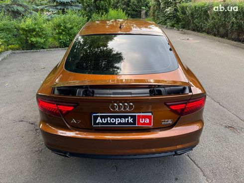Audi A7 2016 коричневый - фото 12
