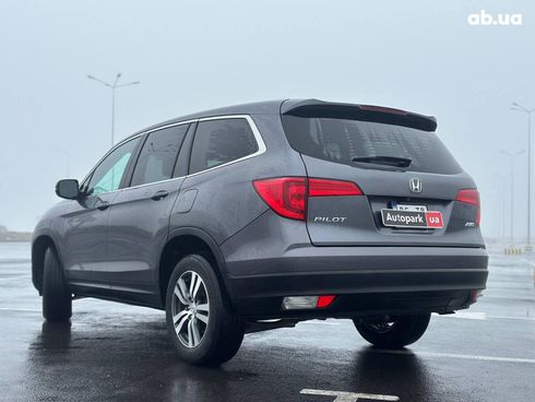 Honda Pilot 2015 серый - фото 8