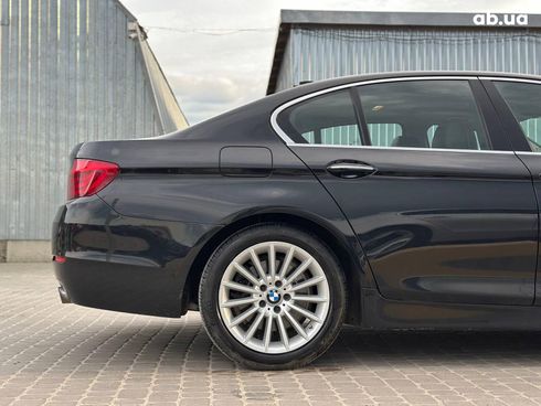 BMW 5 серия 2012 черный - фото 10