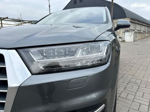 Audi Q7 2018 серый - фото 12