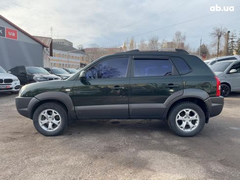 Hyundai Tucson 2008 зеленый - фото 7