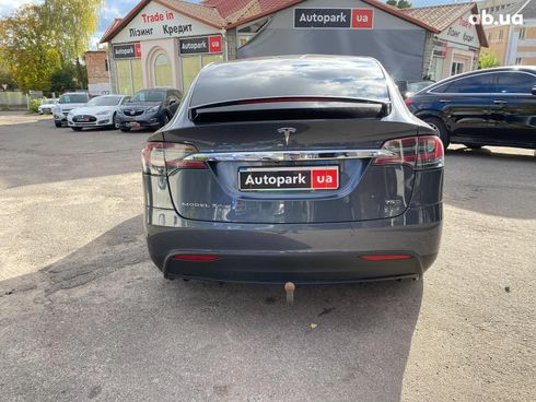 Tesla Model X 2018 серый - фото 7