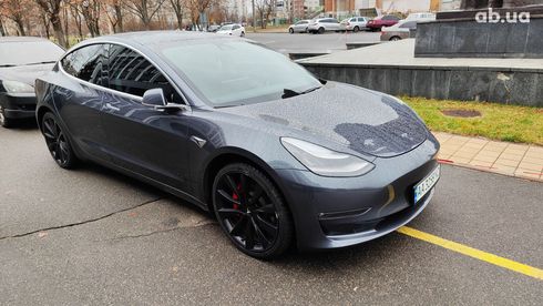 Tesla Model 3 2020 серый - фото 13