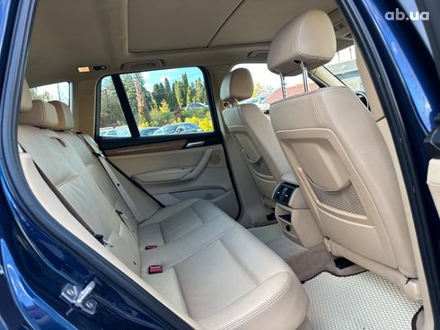 BMW X3 2011 синий - фото 40