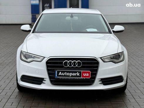 Audi A6 2012 белый - фото 3