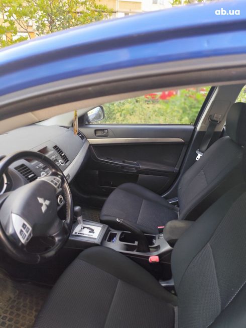 Mitsubishi Lancer 2009 синий - фото 6