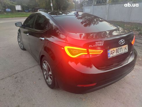 Hyundai Elantra 2015 черный - фото 3