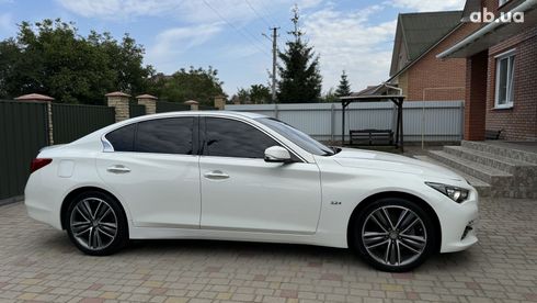 Infiniti Q50 2014 белый - фото 3