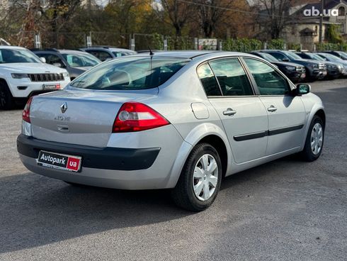 Renault Megane 2005 серый - фото 6