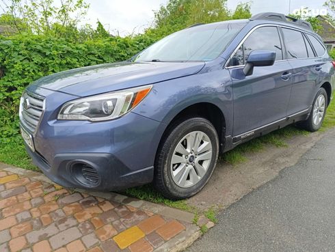 Subaru Outback 2017 синий - фото 2