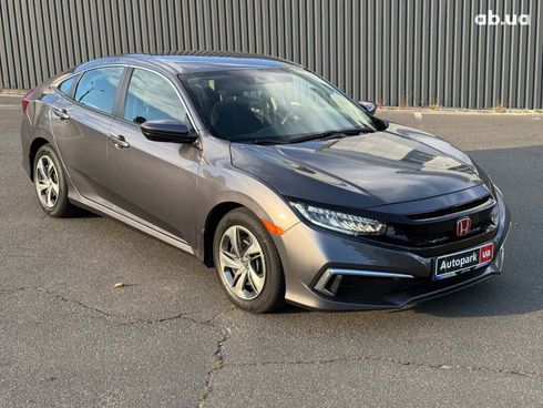 Honda Civic 2019 серый - фото 5