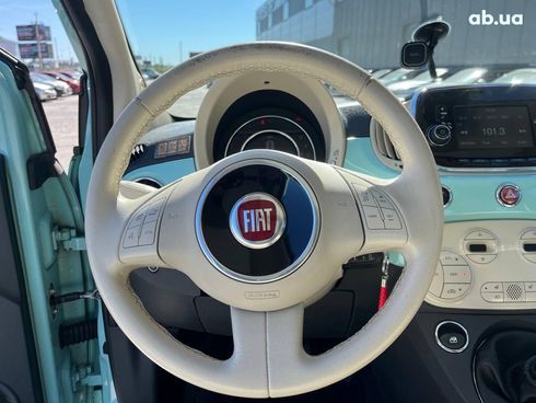 Fiat 500 2017 синий - фото 34