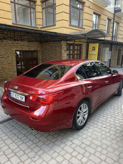 Infiniti Q50 2017 красный - фото 10