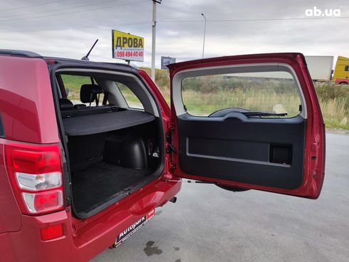 Suzuki Grand Vitara 2008 красный - фото 22